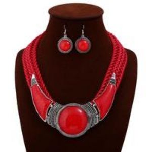 Roped Necklace Set